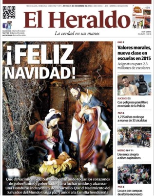 Las portadas navideñas del mundo