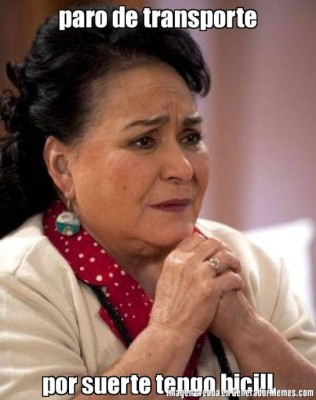 Hondureños toman con humor el paro nacional de transporte y viralizan divertidos memes