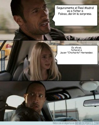 Los memes por el fichaje del Chicharito al Real Madrid