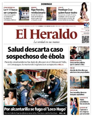 Salud descarta caso sospechoso de ébola
