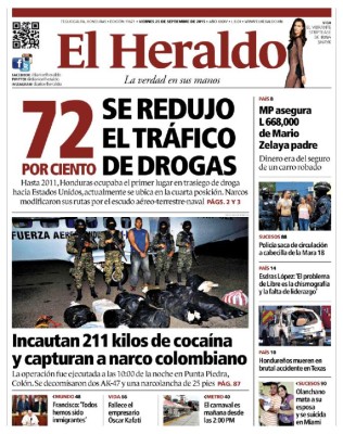 Se redujo el tráfico de drogas