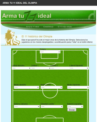 Elegí tu 11 ideal del Olimpia y ganate 10 camisas del Bicampeón