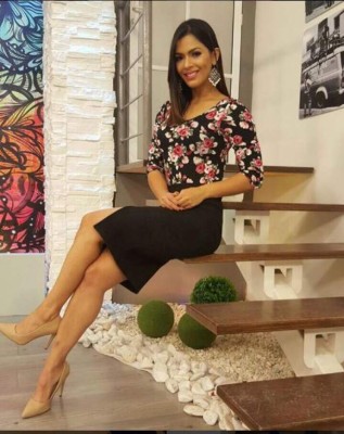 Loren Mercadal, uno de los rostros más bellos de la TV hondureña