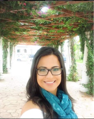 Samantha Velásquez, la sensual hondureña presentadora de televisión