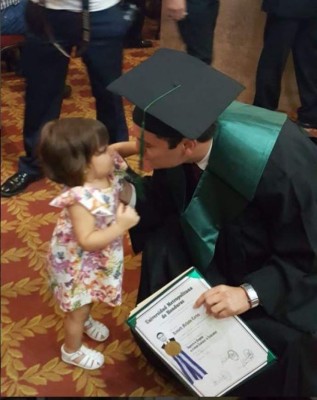 El tierno mensaje de Kenneth Melhado a su hija