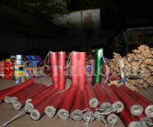 La quema de pólvora está prohíbida en la capital. Foto: EL HERALDO.