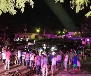 El accidente se registró en una zona poco iluminada de la carretera CA-5. (Foto: RedInformativaH)