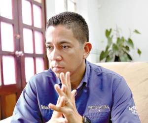 Reinaldo Sánchez, presidente del Comité Central del Partido Nacional.