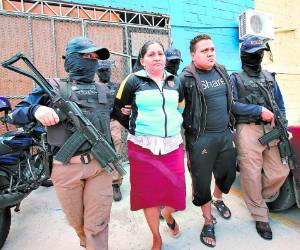 La FNA capturó a la señora Aída Euceda y a Jairo Ávila Euceda por extorsión.