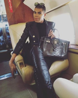 ¡Salió del clóset! Así se ve vestido de mujer Earvin III, el hijo de la leyenda de los Lakers, Magic Johnson