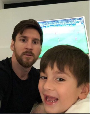 ¿Cuál de los tres hijos del astro del Barcelona, Leo Messi, será igual que él?