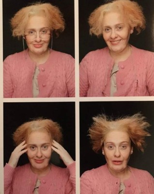 La cantante Adele festeja su cumpleaños 29 con canas y arrugas