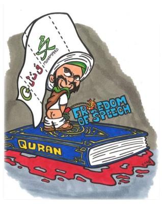 Las caricaturas que despertaron la ira de terroristas en Texas