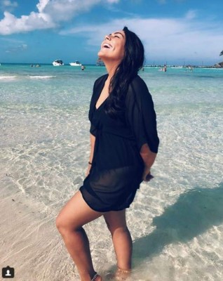 'Polita', actriz de Vivan los Niños, posa en sexy lencería y provoca suspiros