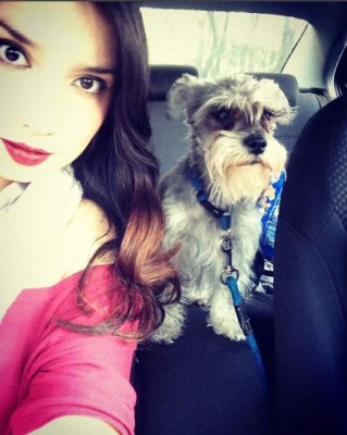 La presentadora hondureña Julissa Irías está muy feliz en México