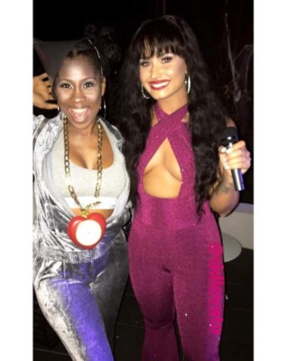 El provocativo disfraz de Demi Lovato en honor a Selena Quintanilla