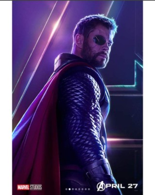 Revelan posters de los personajes de la película 'Avengers: Infinity War'