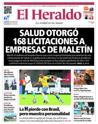 MP anuncia acusaciones por millonaria sobrevaloración