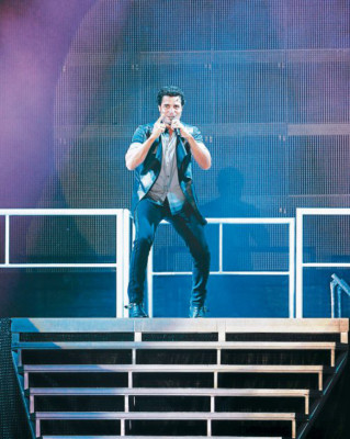 Un momento íntimo con el astro Chayanne