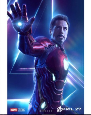 Revelan posters de los personajes de la película 'Avengers: Infinity War'