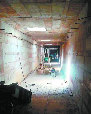 Avanzan las obras donde instalarán las turbinas del embalse Patuca III