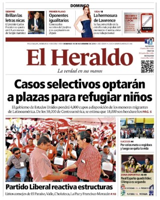 Casos selectivos optarán a plazas para refugiar a niños