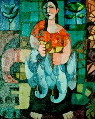 Fallece en Italia el pintor hondureño Moisés Becerra, el arte nacional está de luto