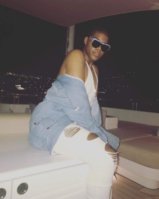 ¡Salió del clóset! Así se ve vestido de mujer Earvin III, el hijo de la leyenda de los Lakers, Magic Johnson