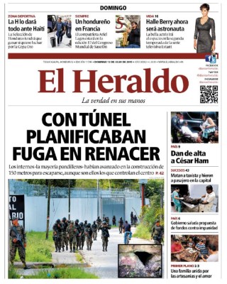 Con túnel planificaban fuga en Renacer