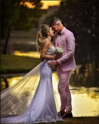 En fotos: Así fue la suntuosa boda del portero de Motagua, Jonathan Rougier en Argentina&nbsp;&nbsp;