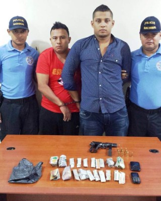 Capturan dos supuestos 'chirizos' en Tegucigalpa