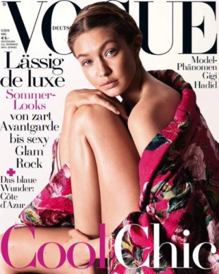 Gigi Hadid más sexy y ardiente que nunca en la portada de Vogue Korea