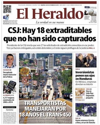 CSJ: Hay 18 extraditables que no han sido capturados