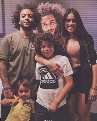 Así es la encantadora familia de Marcelo, jugador del Real Madrid