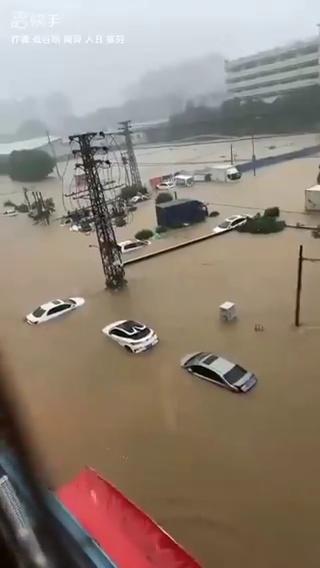 Las impactantes imágenes de las severas inundaciones en China