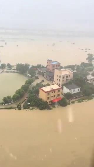 Las impactantes imágenes de las severas inundaciones en China