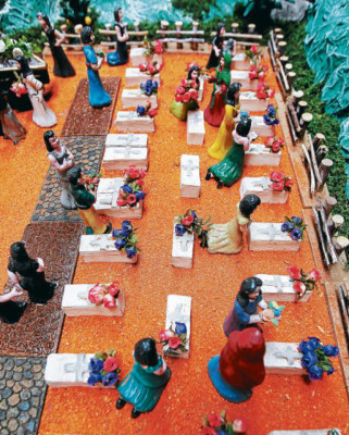 El portal de Belén recobra vida en la capital hondureña