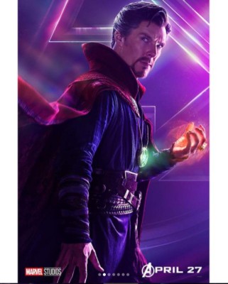 Revelan posters de los personajes de la película 'Avengers: Infinity War'
