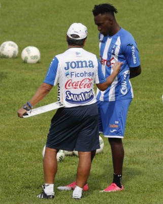 Con Beckeles y Ever en los costados...