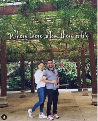 Reconocidas presentadoras hondureñas que hicieron público su noviazgo en 2019