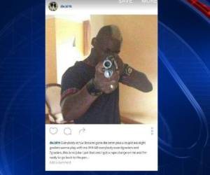 Imagen de Instagram. La insólita descripción en la foto de una niña de 13 años puede llevarla a la cárcel hasta por 10 años.