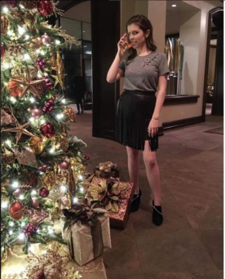 Los extravagantes árboles de Navidad de los famosos