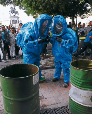 Continúan simulacros en la capital de Honduras