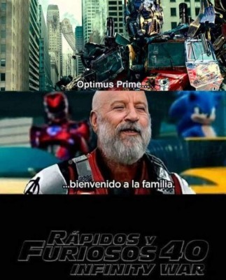 Los mejores memes que deja el estreno de Rápidos y Furiosos 9