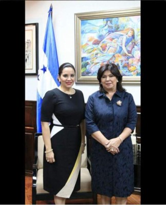 La imagen y los vestidos de Ana García Hernández, la primera dama de Honduras