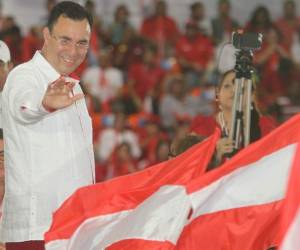 Luis Zelaya también estuvo en Goascorán, donde fue recibido por una multitud de seguidores liberales.