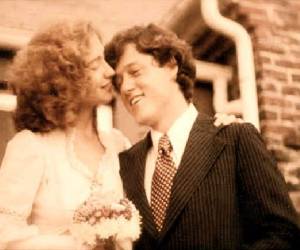 Hillary y Bill Clinton se conocieron en 1971. La pareja se casó en Arkansas en 1974.