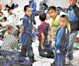 EL HERALDO entra a centros de detención de menores migrantes en Estados Unidos. Primera Dama, impactada por dramática situación de niños. (Fotos: Alex Pérez)