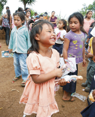 Soli-Diario no se olvidó de los niños de la frontera con El Salvador