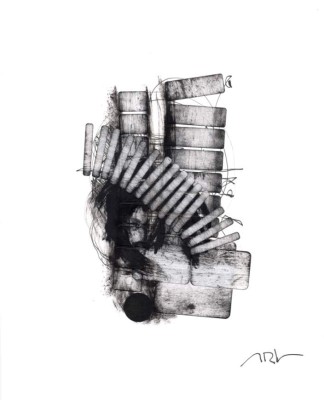 'Lunas negras”: un diálogo entre líneas y sombras